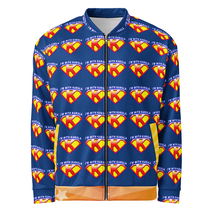 Kamala Harris All-Over Print Bomber Jacket product image (1)