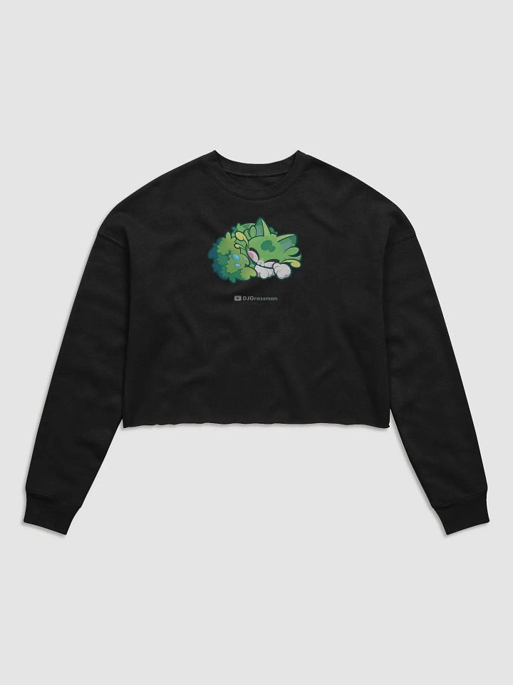 Sleeping Chloe • Women's Fleece Crop Sweatshirt product image (1)