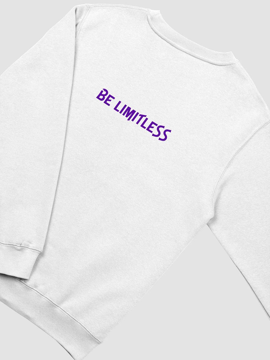 Be Limitless Purple Statement Sweatshirt product image (5)