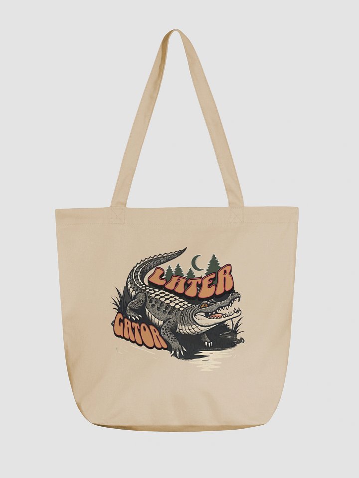 Later Gator Eco Tote Bag product image (5)