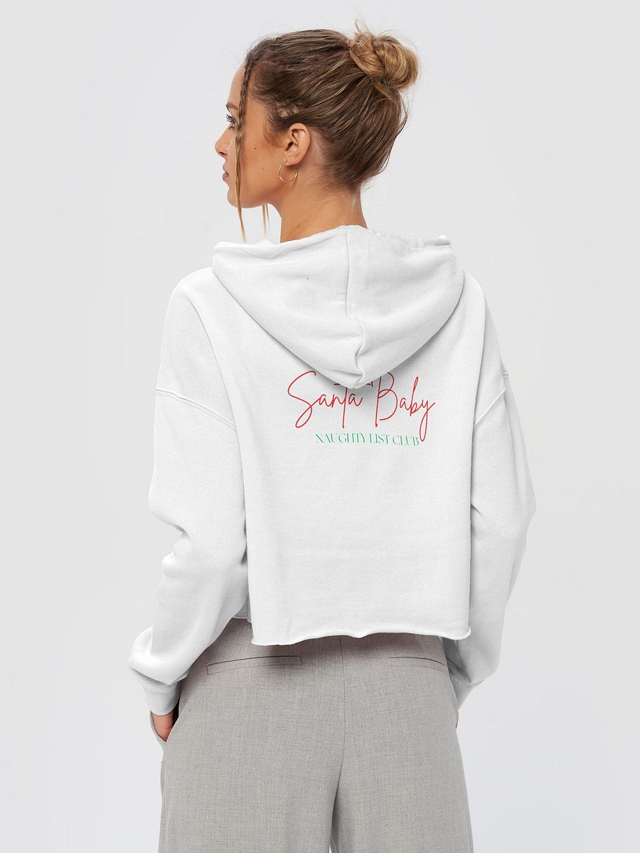 'Naughty List Club' Cropped Hoodie product image (38)