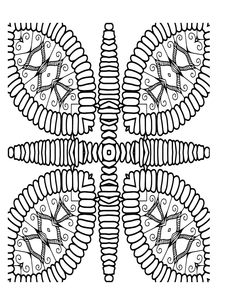 Fun with Mandalas,100 Great Coloring Pages, An Adult Coloring Book: Mandala Coloring Book for Adults Relaxation and Stress Relief, Amazing Big Patterns product image (5)