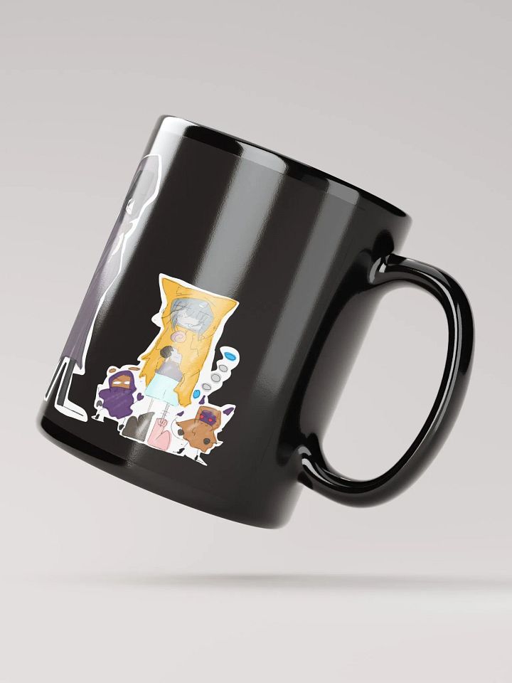 Moon Savers black mug cup June product image (4)