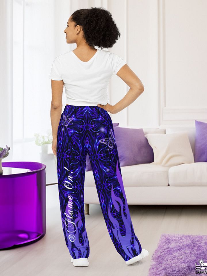 Violet Flame Wide-Leg Pants product image (2)