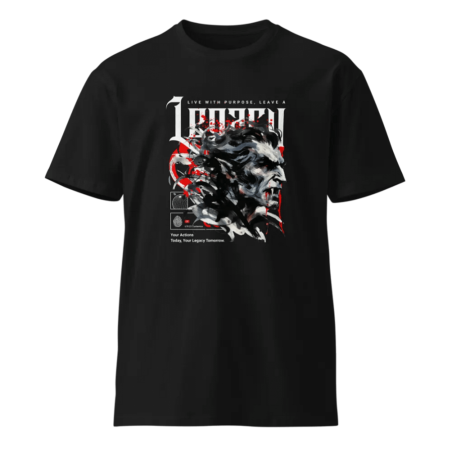 Intense Vampire Expression Unisex T-Shirt product image (1)