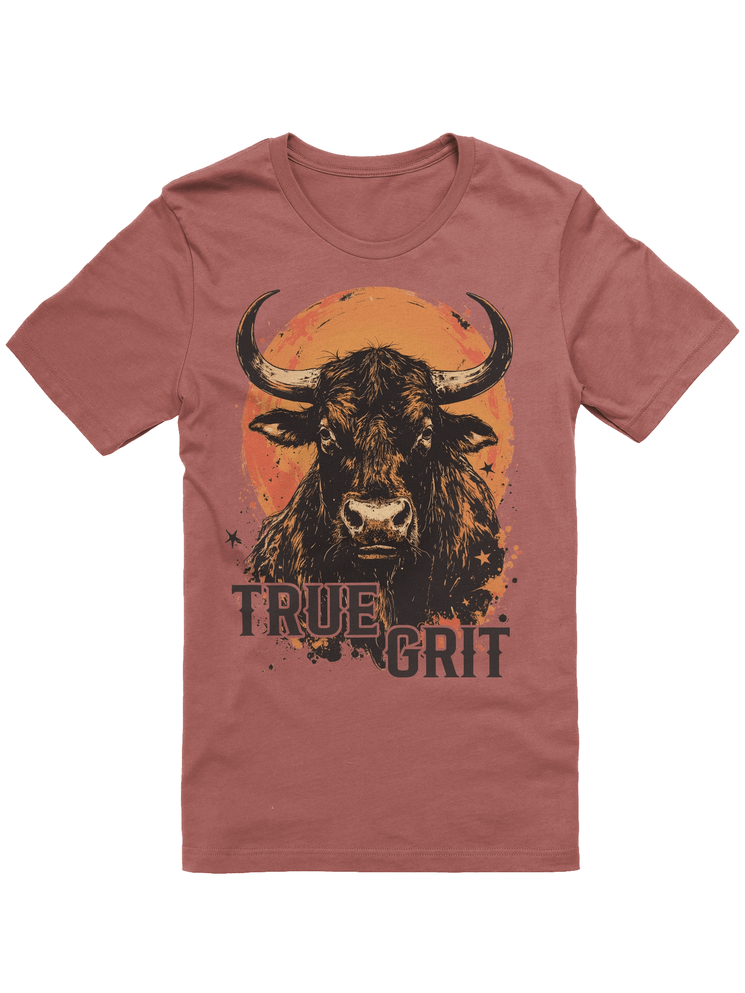 The "True Grit" Western Bella T-Shirt product image (2)