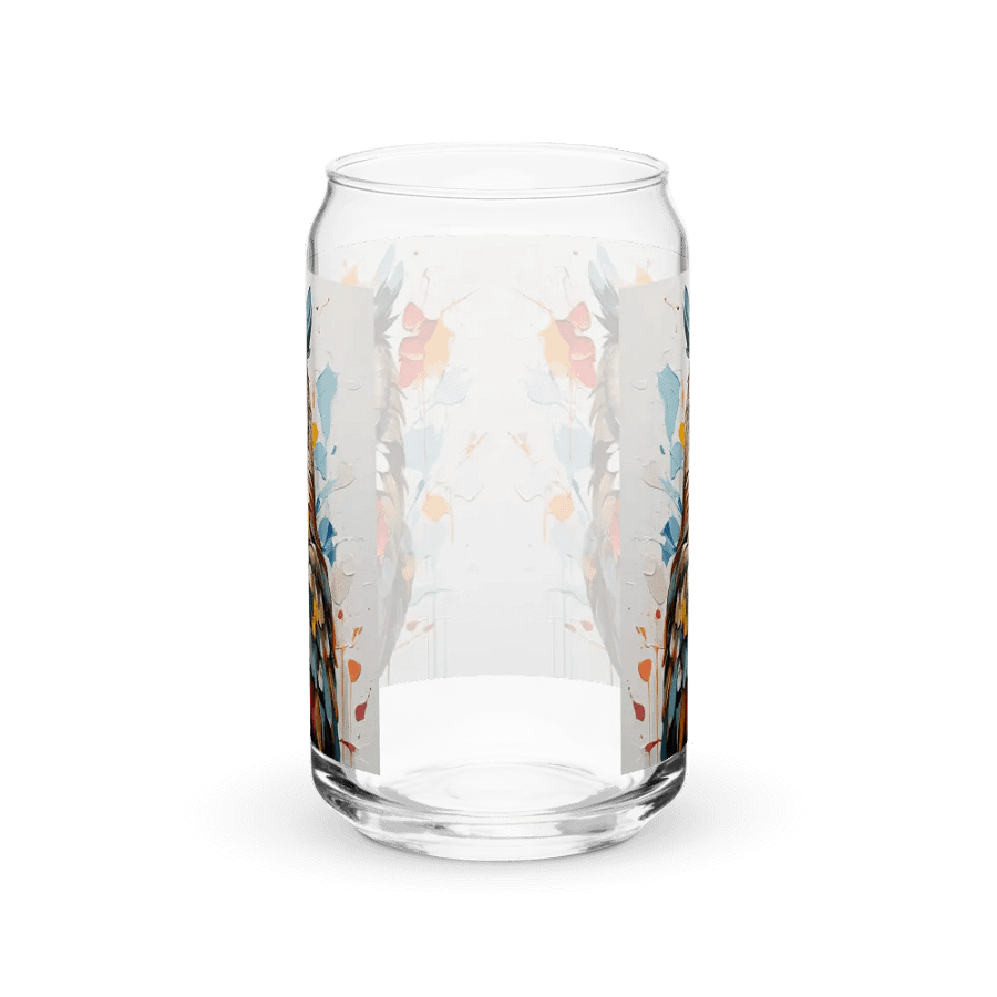 Mystic Plumage Owl Glass Can Sipper product image (10)