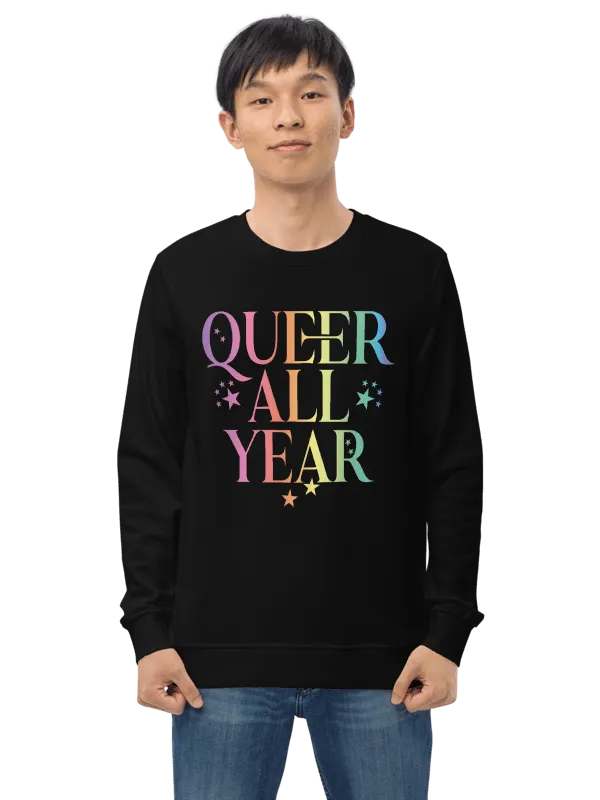 Queer All Year Organic Sweatshirt product image (2)