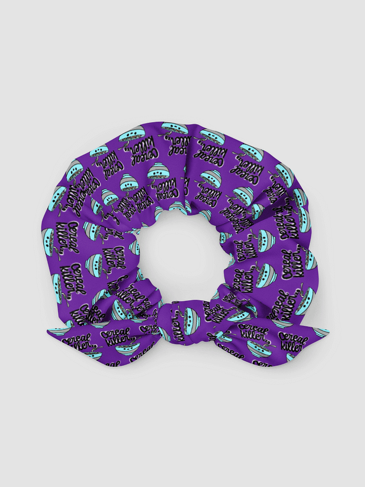 [The Cereal Bow] All-Over Print Scrunchie AOP AOP652 . product image (1)