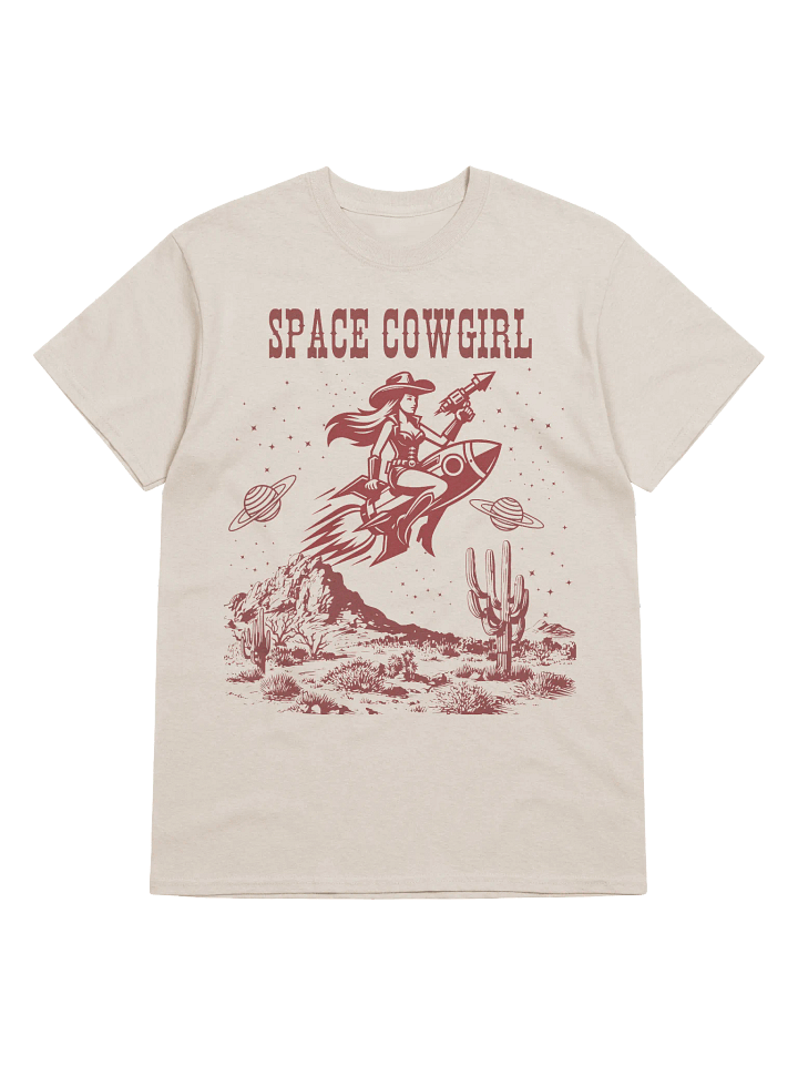 Space Cowgirl Adventure Classic Unisex T-Shirt product image (4)