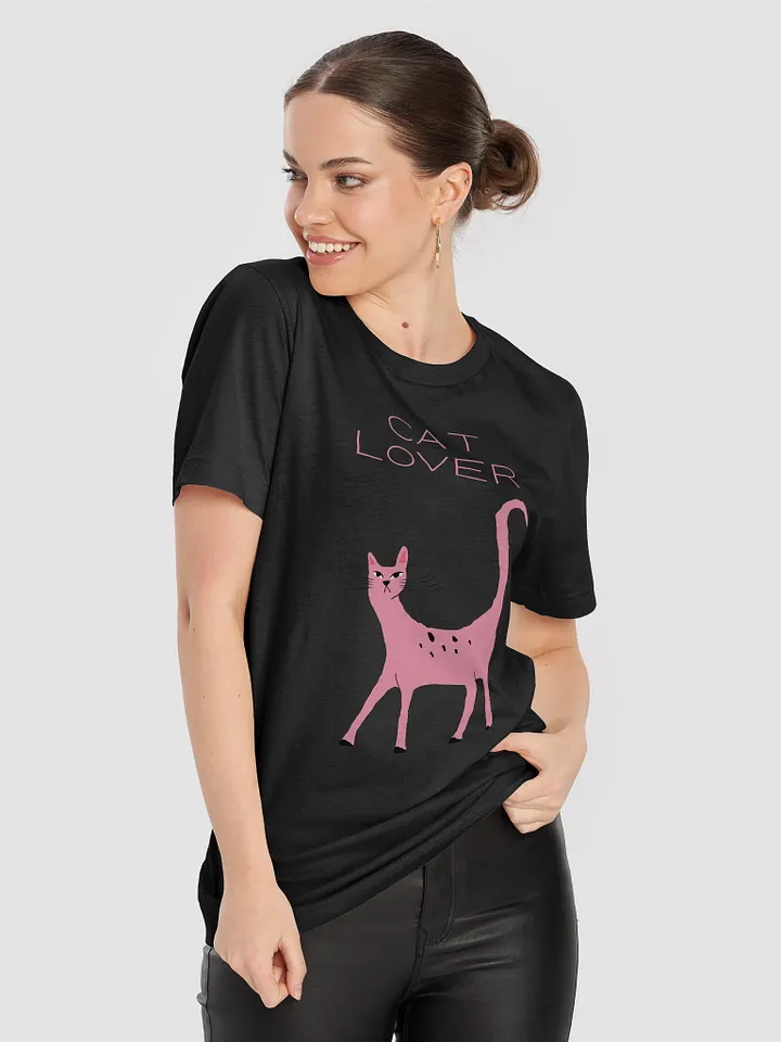 Whimsical Cat Lover Tee product image (2)