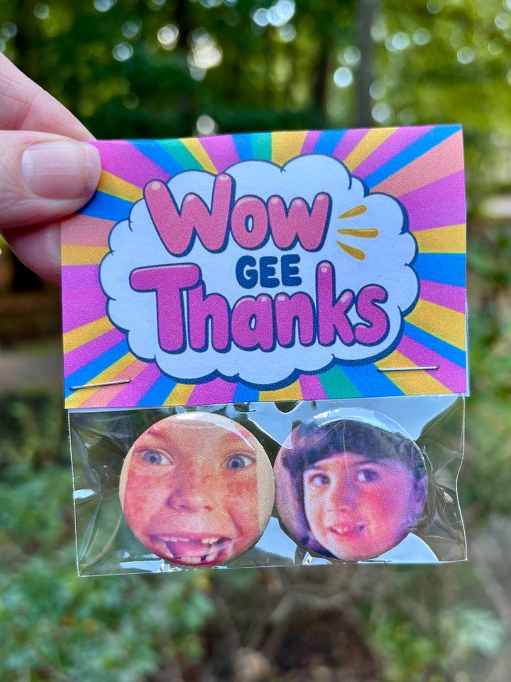 Wow Gee Thanks Buttons product image (1)