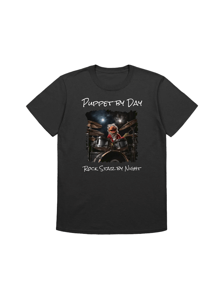 Puppet Drummer Unisex Tee product image (1)