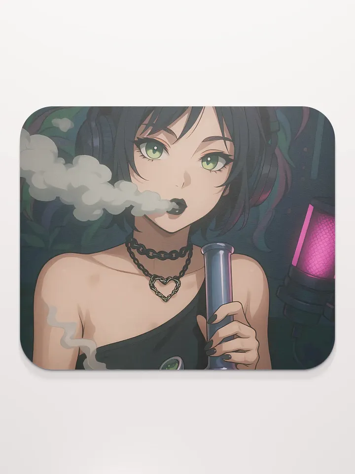 Kitty Cheers Mouse Pad product image (2)
