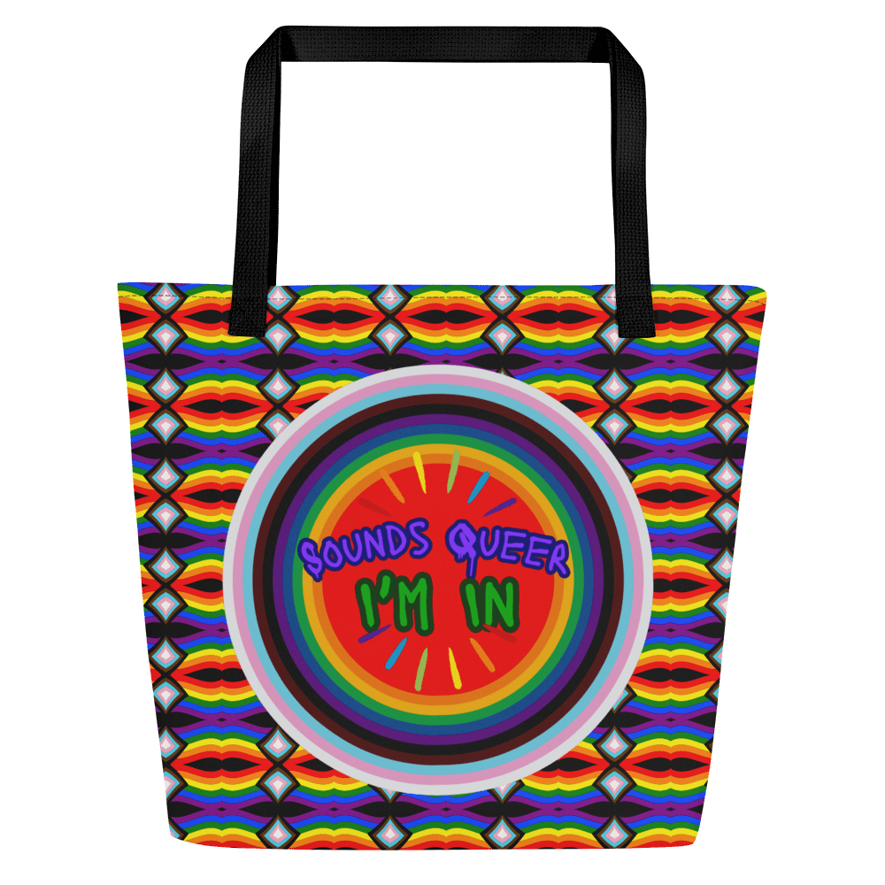 LGBTQIAP2S+ 2025, Sounds Queer I'm In, Tote product image (1)