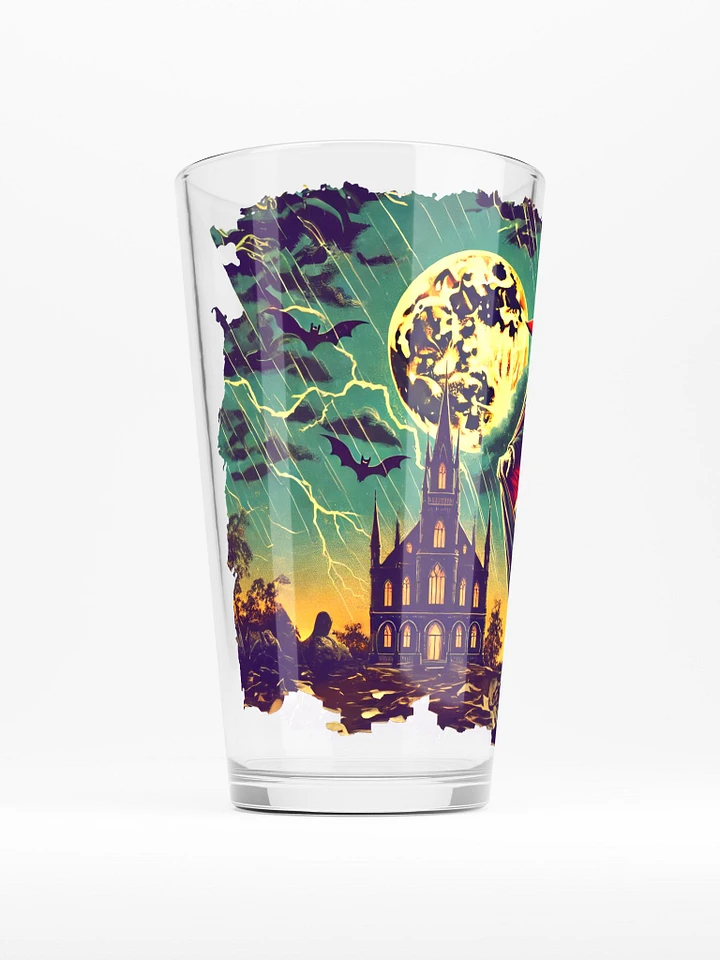 Vampire under a Full Moon 16 oz Glass product image (2)