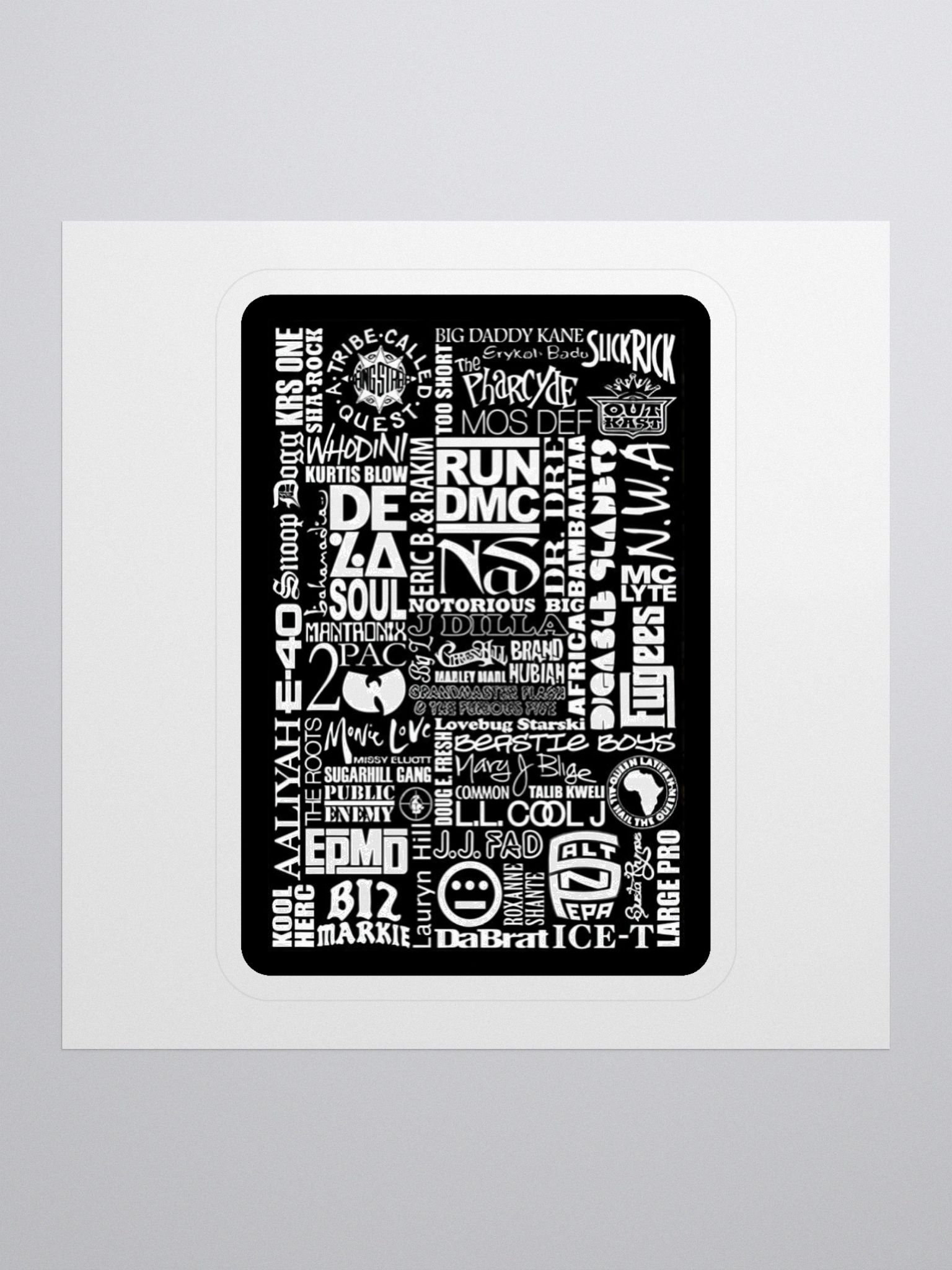 Hip-Hop Legends Sticker Set product image (1)
