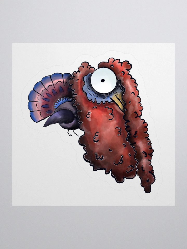 Impossible Farm Pretty Turkey Stickers product image (3)