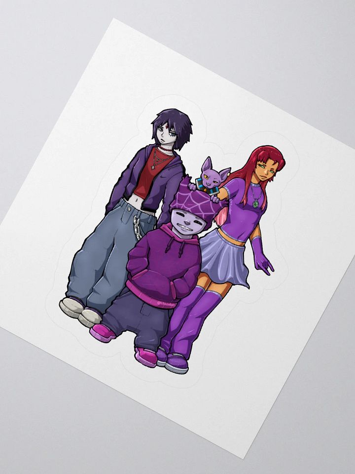 TEAM PURPLE STICKER product image (5)