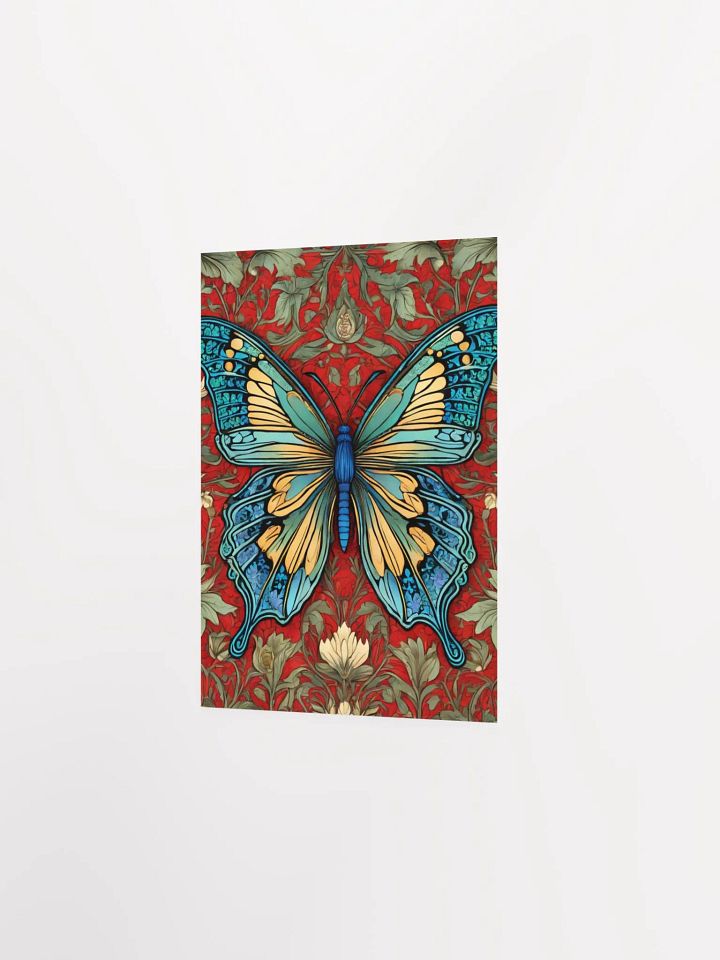 William Morris Inspired Butterfly Five Poster 5x7 inches product image (2)