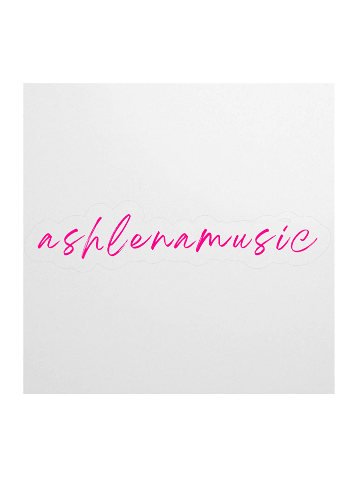 Ashlenamusic Sticker! product image (1)