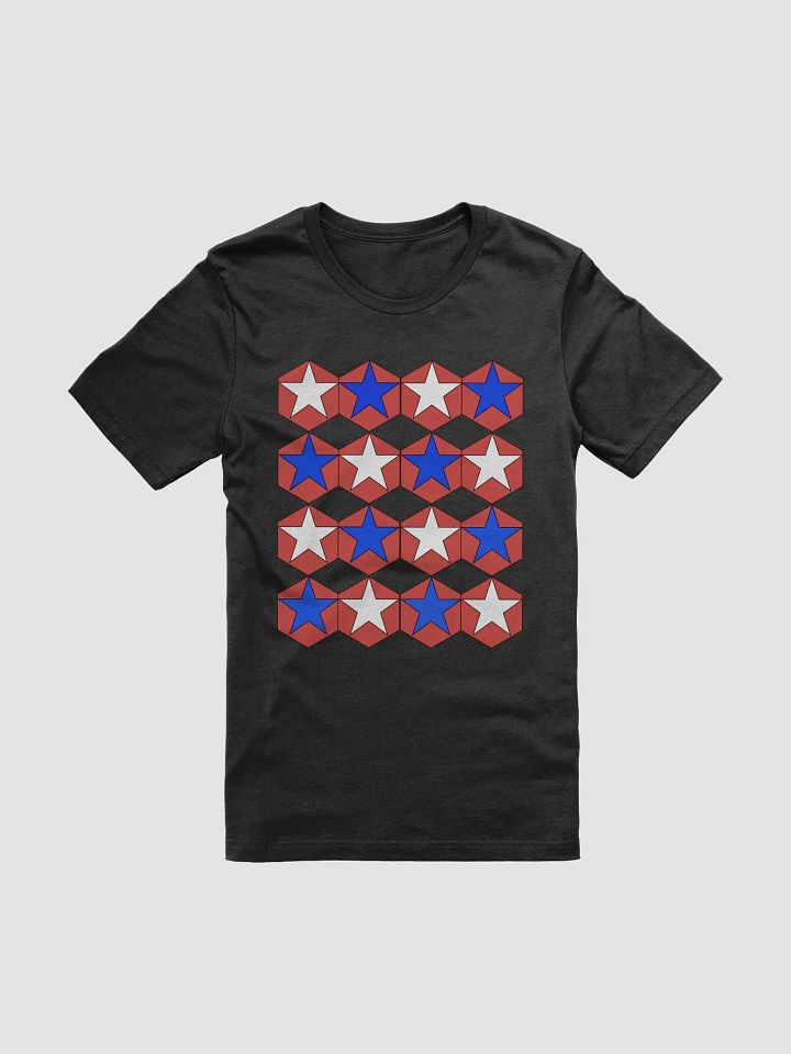 Stars Within Hexagons - Geometrical Design T-shirt product image (8)