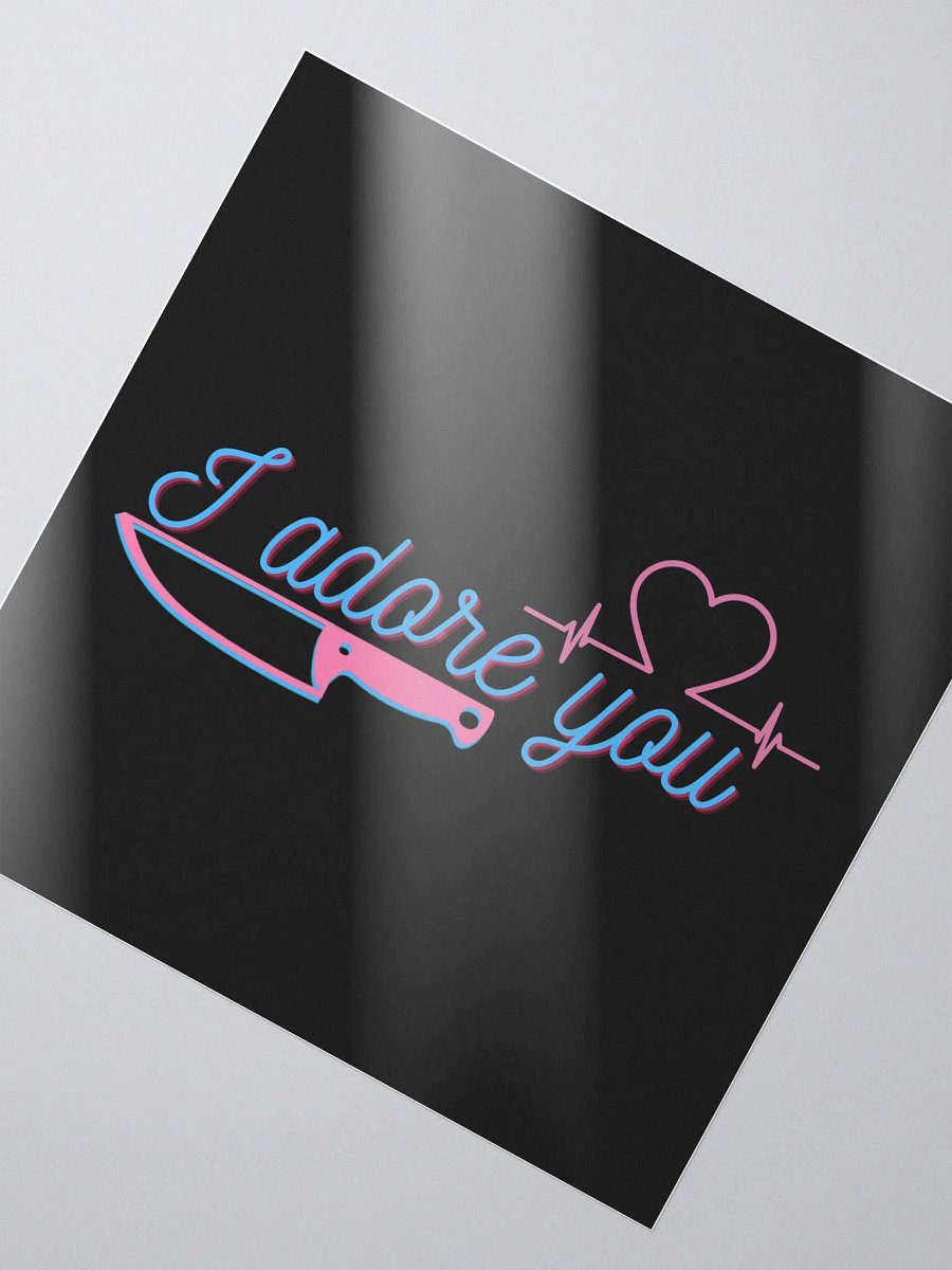I adore you Sticker product image (2)