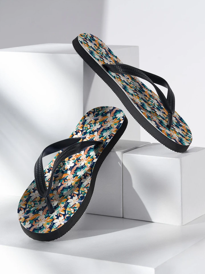 Blooming Bliss Sublimation Flip-Flops product image (2)