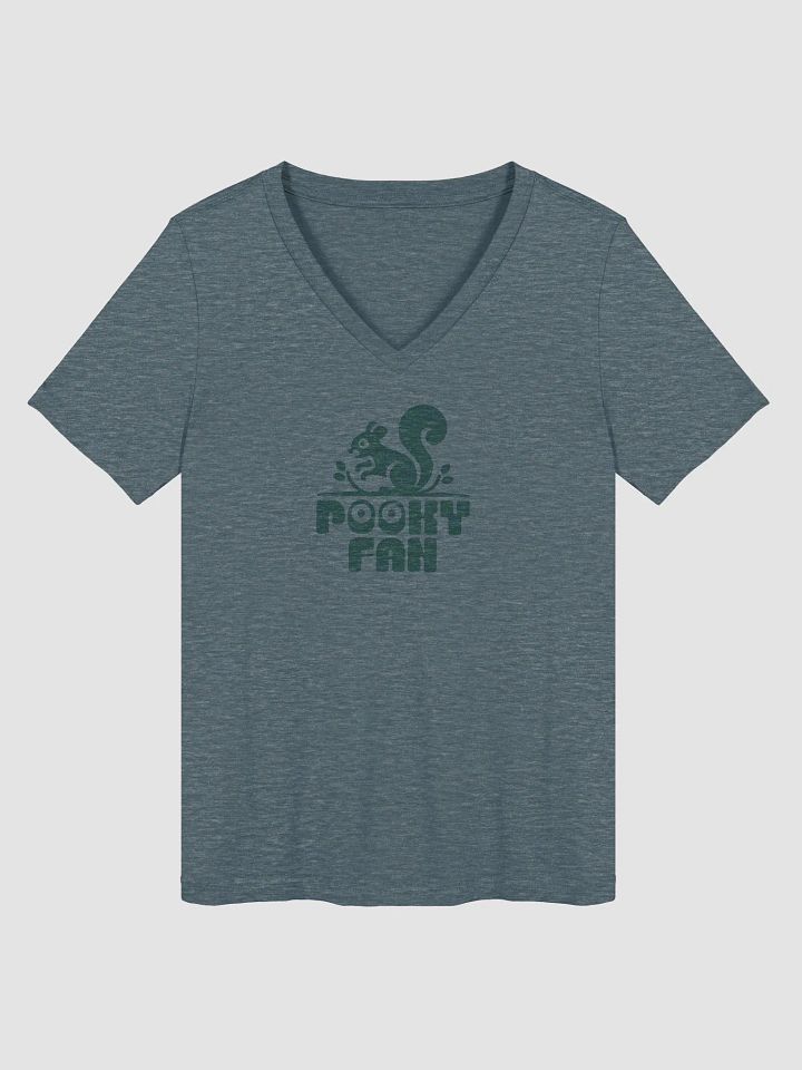 Pooky Fan Silhouette V-Neck Tee product image (1)