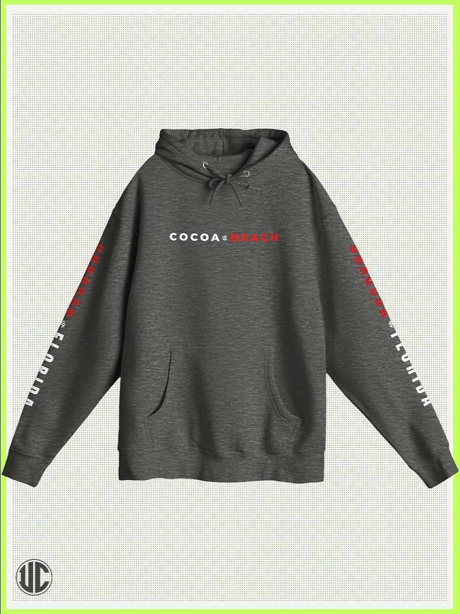 Skater Hoodie – Cocoa Beach Florida | Unisex Streetwear Sweatshirt product image (1)