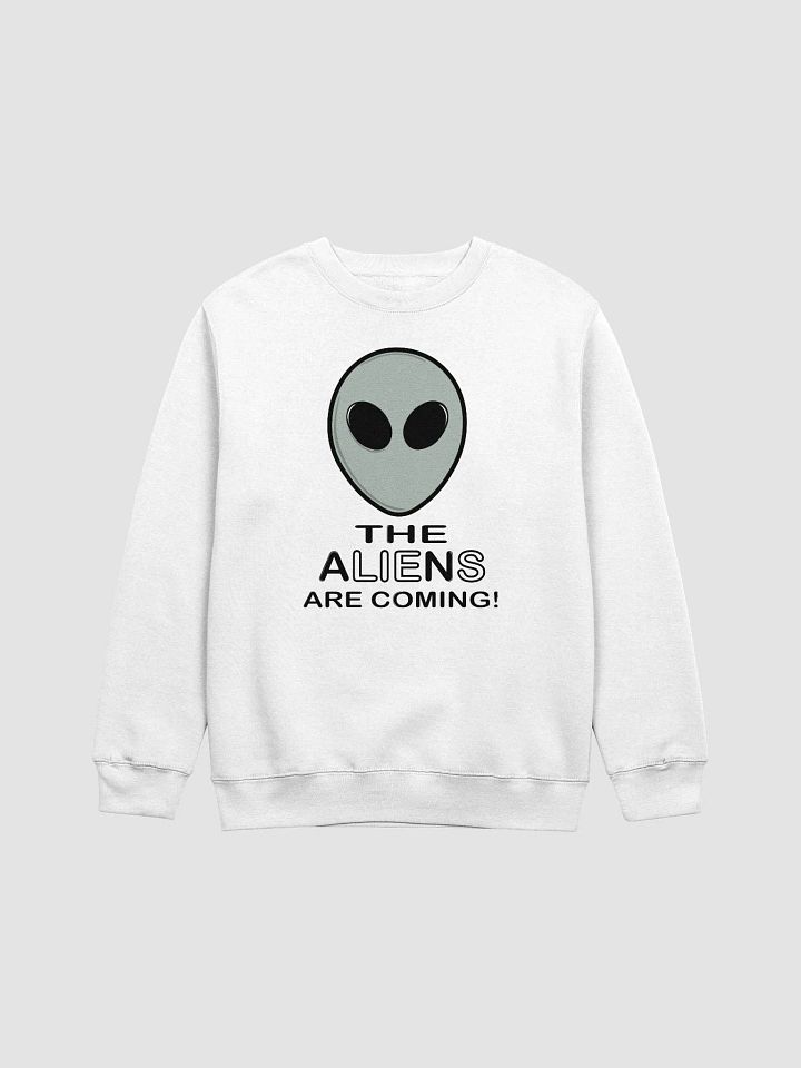 The Aliens Are Coming! - Lane Seven Premium Crewneck Sweatshirt product image (2)