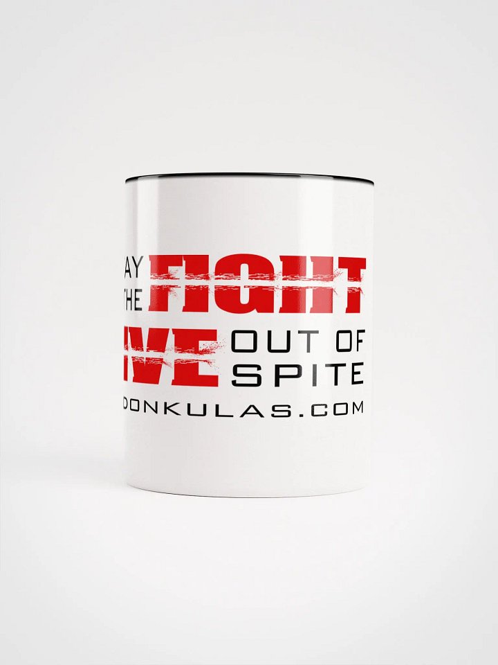 Stay in the Fight, Live Out of Spite - Mug product image (1)