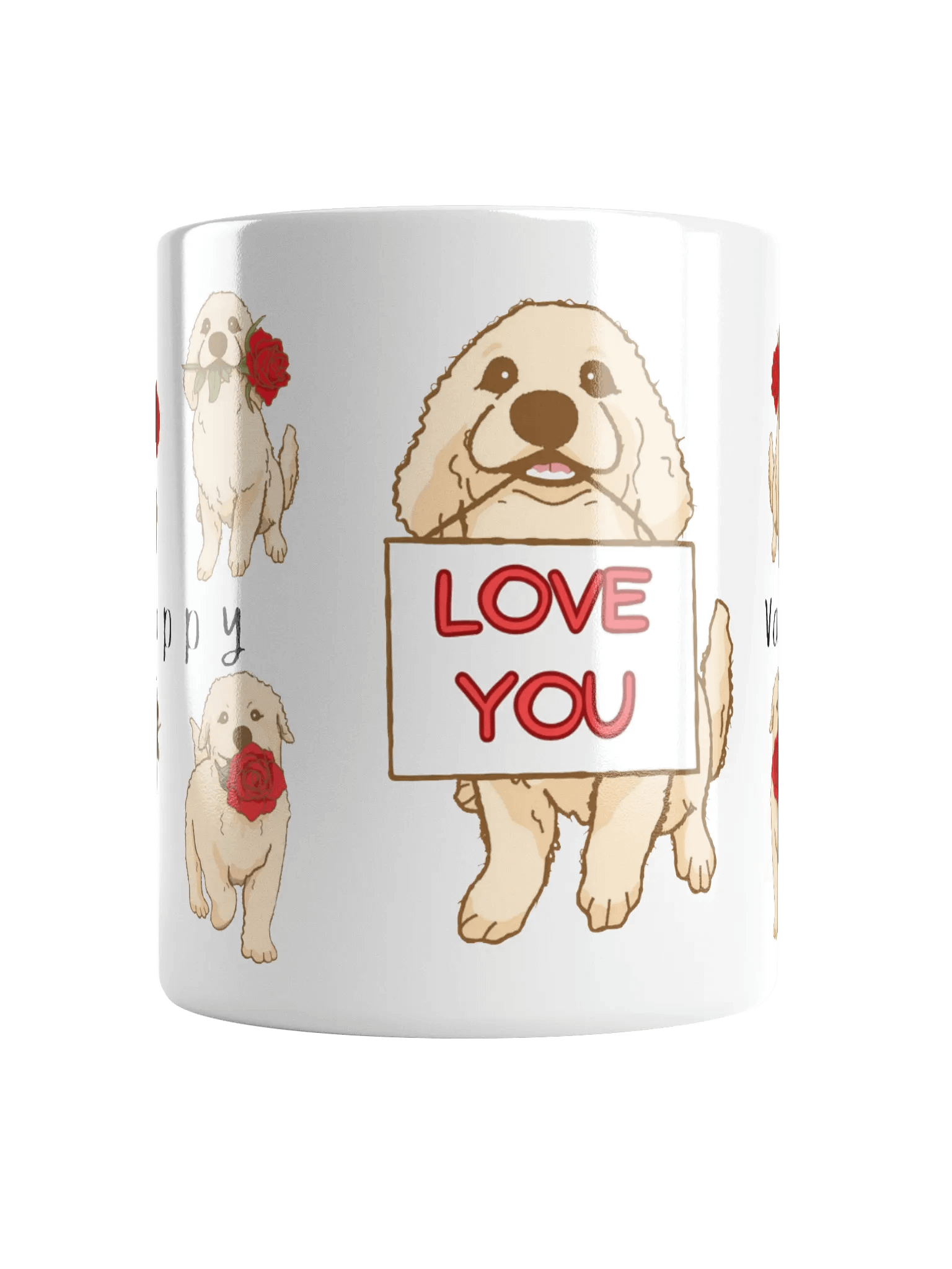 Puppy Valentine's Day Mug product image (3)