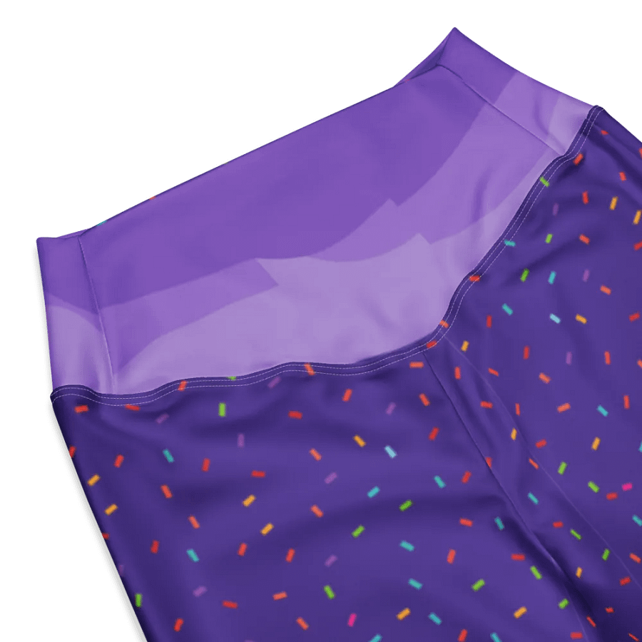 Purple Confetti Dream Flare Leggings product image (7)