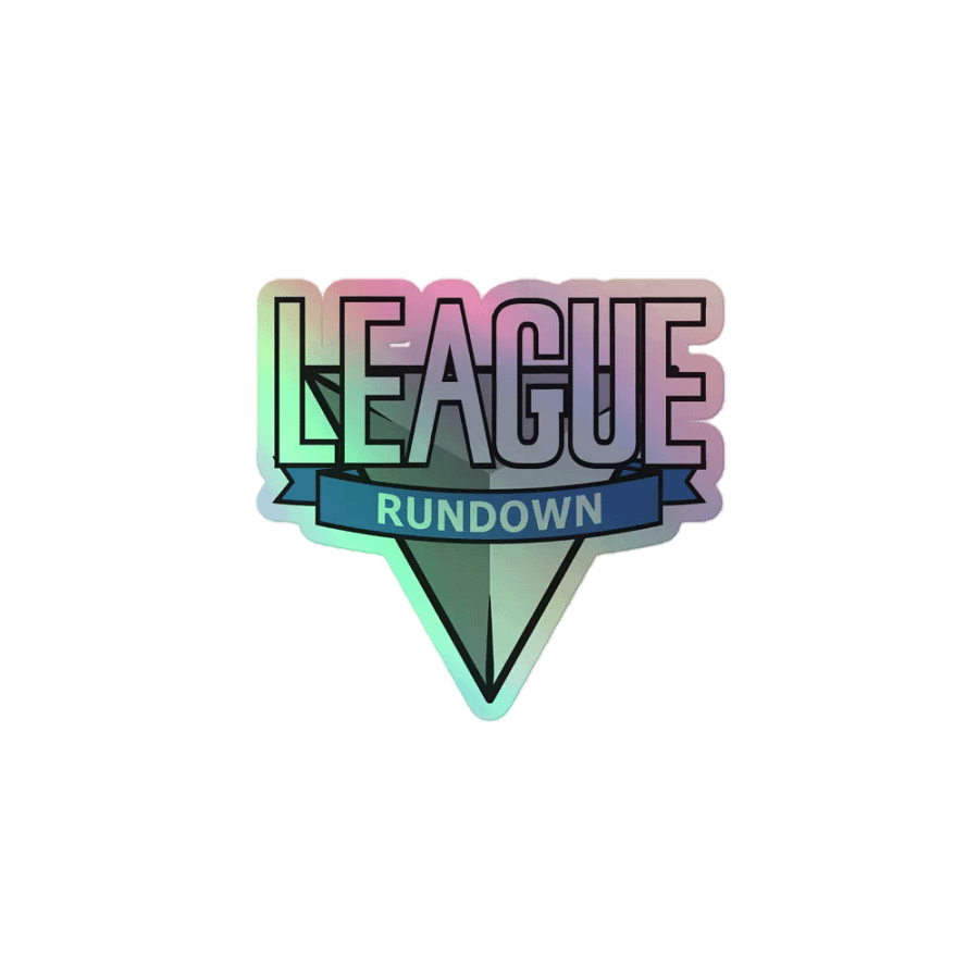 Rundown Logo Holographic Sticker product image (1)