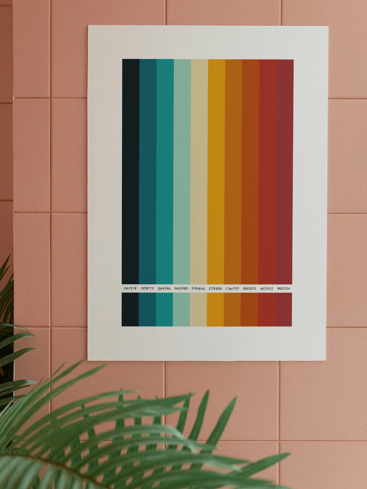 COLOR PALETTE 001 • WALLART DECOR product image (2)