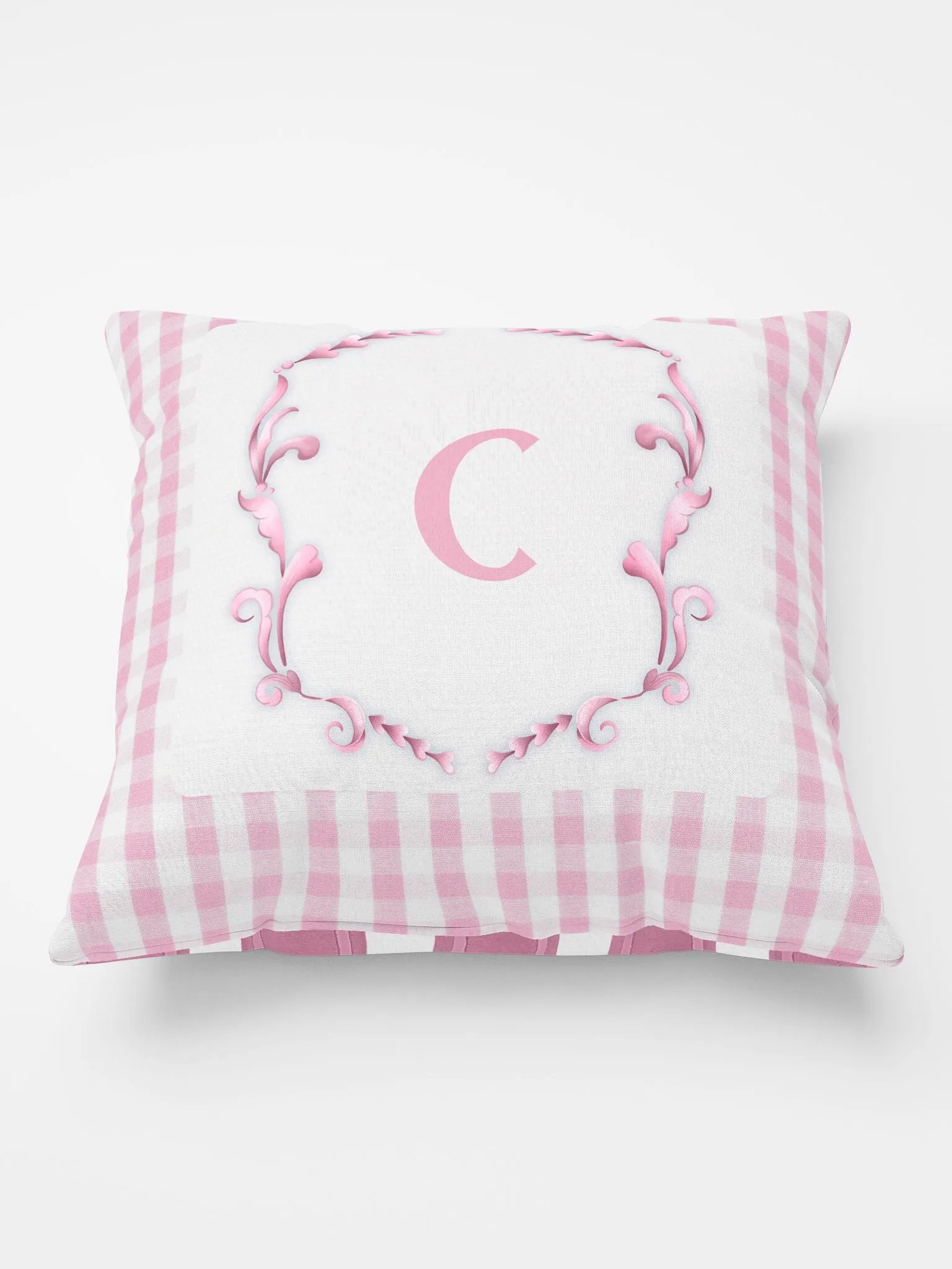 Pink Preppy Charm Pillow C product image (1)