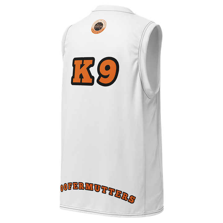 Basketball Jersey Beige Poodle WooferMutter product image (2)