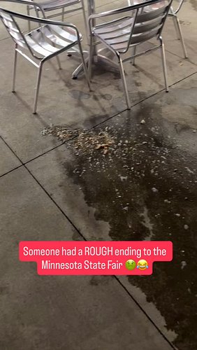 At least they left it all out there 😂😂😂

#minnesotastatefair #minnesota
