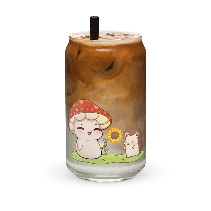Mushie Hedgehog Can-Shaped Glass product image (2)