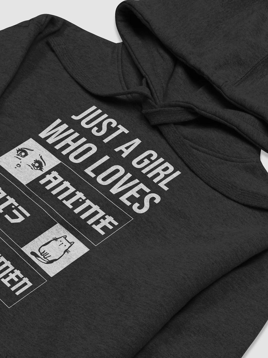 Anime Lover's Monochrome Hoodie product image (3)
