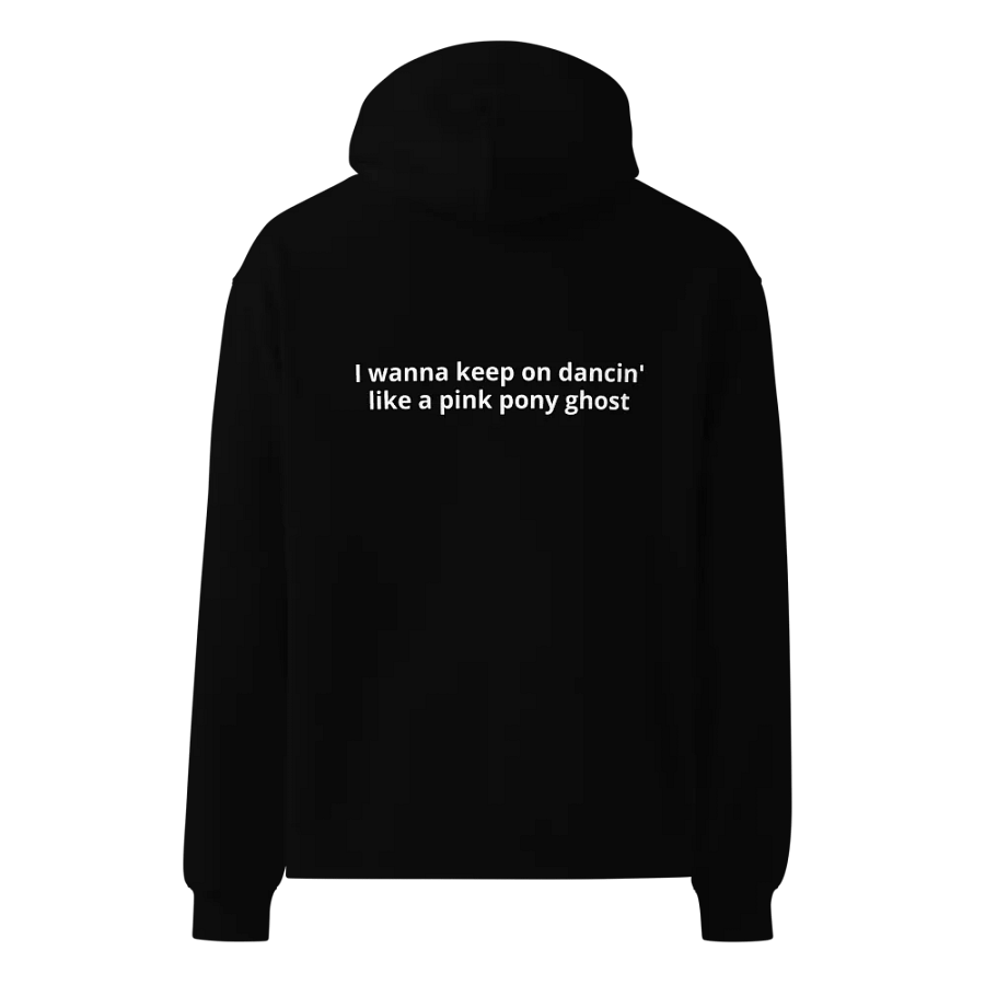 Super Soft Pink Pony Ghost Print Hoodie product image (3)