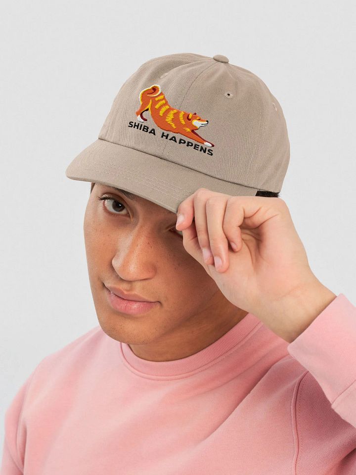 Shiba Happens Classic Dad Hat(Embroidered) of a Shiba Inu product image (34)