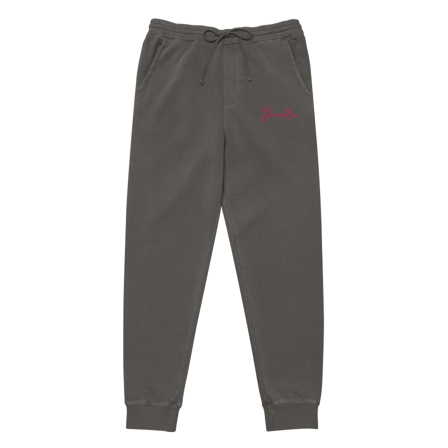 Bardlie Essential Embroidered Sweatpants – Pink Flamingo Logo Edition product image (5)