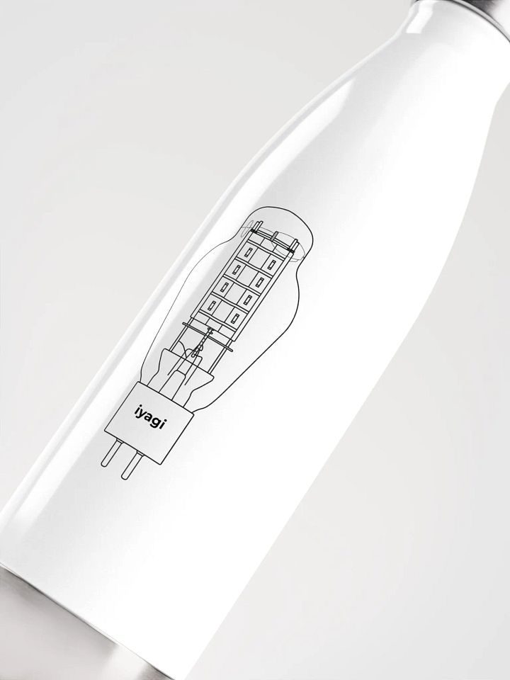iyagi 300B Tube Stainless Steel Water Bottle (white) product image (2)