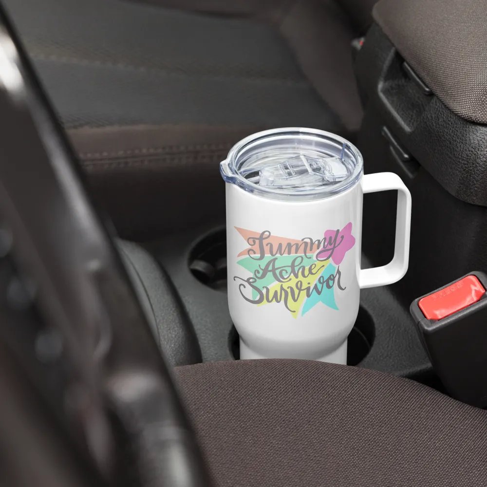 tummy ache survivor travel mug product image (7)