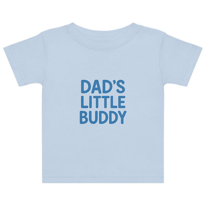 Dad's Little Buddy Baby Jersey T-Shirt product image (5)