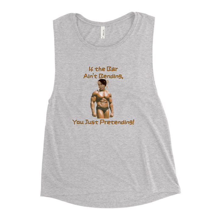 If The Bar Ain't Bending Women's Muscle Tank product image (2)