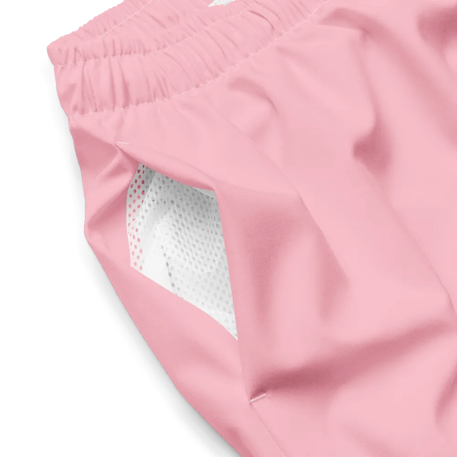 Plain Color Pink Swim Trunks product image (6)
