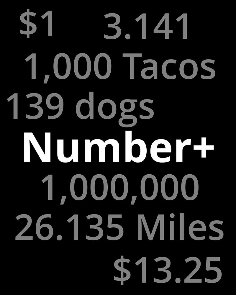 Number+